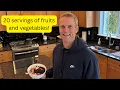 Eating 20 servings of fruits and vegetables while intermittent fasting