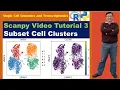 Scanpy Tutorials-- 3 Subset Cell Clusters