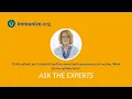 Ask the Experts Pneumococcal Vaccination at Age 65