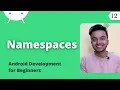 Adding default empty Image Namespaces Android Development Tutorial for Beginners 2023
