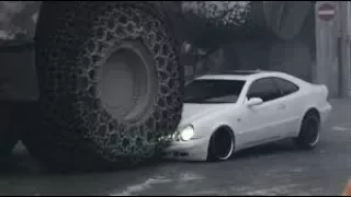 شاهد سيارات عملاقه تدمر جميع انواع السيارات 