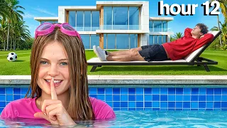 How Long Can I Secretly Live in a Celebrity Mansion ft Stokes Twins