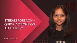 Stream ForEach Quick Actions on All Items Java 8