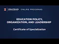 Certificate of Specialization EPOL