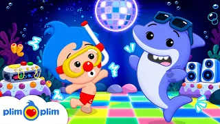 Freeze Dance for Kids! 🦈 Move & Dance 🪩 Brain Break Song | Kids Songs & Nursery Rhymes by Plim Plim