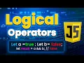 Logical Operators in JavaScript