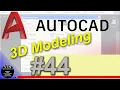 AutoCad 3d Modeling 44 Extract Edges