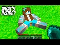 Download Lagu I found the MOST SECRET BASE INSIDE THE DIAMOND GIRL in Minecraft ! NEW SECRET TINY DOOR !