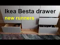 Ikea push open drawer installation and adjustment