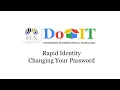 Rapid Identity - Password Recovery