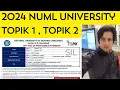 Download Lagu NUML University TOPIK 1 TOPIK 2 Test 2024 | Learn Korean in Urdu MP3