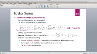 Java for Scientific Computing Taylor Series