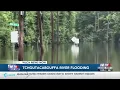 Flooding along the Tchoutacabouffa River