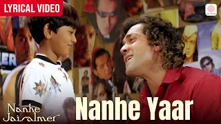 nanhe yaar video lyrical bobby deol himesh reshammiya sonu nigam nanhe jaisalmer