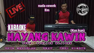 Download Hayang kawin karaoke live lirik nada cewek MP3