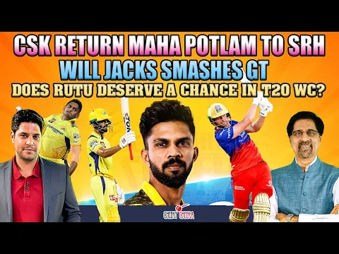 Download MP3 CSK Return Maha POTLAM to SRH | Will Jacks Smashes GT | Does Rutu Deserve a Chance in T20 WC?