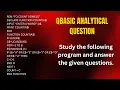 SEE Computer QBASIC Analytical Question Count Vowels