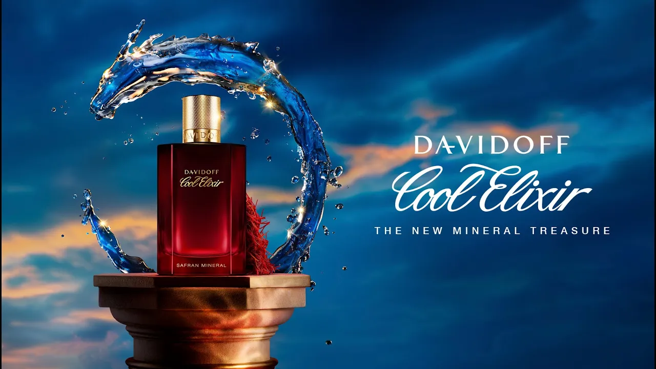 Davidoff Parfums — Davidoff Cool Elixir - The New Mineral Treasure (YouTube video ad)