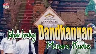 tradisi tabuh bedug dandhangan menara kudus sambut ramadhan 1444 h budaya kearifanlokal menarakudus