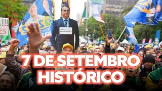 7 DE SETEMBRO HISTÓRICO! VEJA AO VIVO A MANIFESTAÇÃO COM FLÁVIO BOLSONARO!
