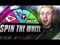 SPIN THE WHEEL OF NFL TEAMS Madden NFL 18