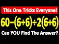 This Math Problem Looks Simple But 99 of People Get It WRONG Will YOU