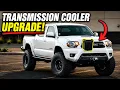 Transmission Cooler UPGRADE On My Tacoma So Much Better