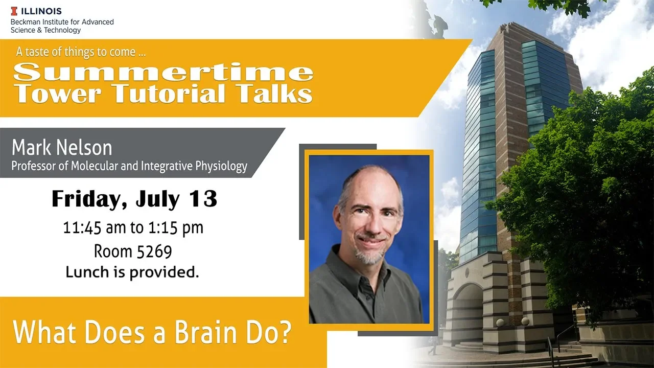 "What Does a Brain Do?" - Mark Nelson (Tower Talk)