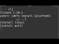 Clojure Tutorial Installing on Linux also works for WSL