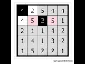 Hitori Tutorial - Solving an Easy Puzzle