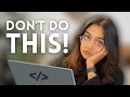 7 Mistakes To Avoid As A Beginner Programmer