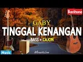 Download Lagu Tinggal Kenangan (Gaby) - Akustik Karaoke  | Cajon + Bass