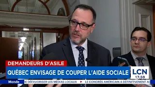 Le Ministre Roberge Veut Couper L Aide Sociale Aux Demandeurs D Asile 
