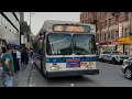 2012 New Flyer C40lf on the X80 leaving 125st Lexington Av