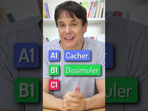 3 Mots pour 3 Niveaux de français ! #shorts