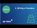 QF-Test - Writing a Procedure Tutorial GUI Testing