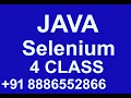 Java selenium 4 class 91 8886552866