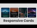 Responsive CSS Cards How to Create Responsive CSS Cards with Smooth Hover Effects Nabeel Abbas
