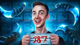 Karambit BLUE GEM Attempts!