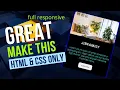 How To Make A Card In HTML CSS HTML CSS TUTORIAL Make Card in HTML CSS