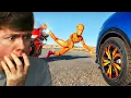 Reacting to SUPER UNLUCKY CAR CRASHES BeamNG Drive
