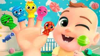 Catch The Lollipop Finger Family Song Lalafun Nursery Rhymes Kids Songs 