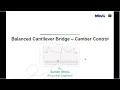 Balanced Cantilever Bridge - Camber Control