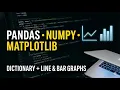 Master Pandas NumPy Matplotlib in One Python Data Handling Graphs Explained
