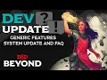 Generic Features System Update and FAQ D D Beyond Dev Update