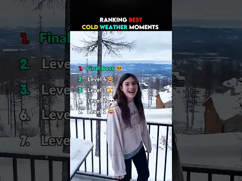 Ranking Best Cold Weather Moments