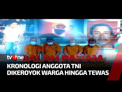 Salah Paham Anggota TNI Tewas Dikeroyok