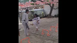 Belajar Taekwondo  #taekwondo #happy