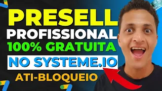 (SIMPLES e FÁCIL) Como Criar MELHOR PRESELL GRÁTIS no Systeme.io ANTIFUGA BLINDADA!