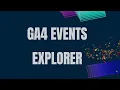 Analytics Debugger - GA4 Events Explorer